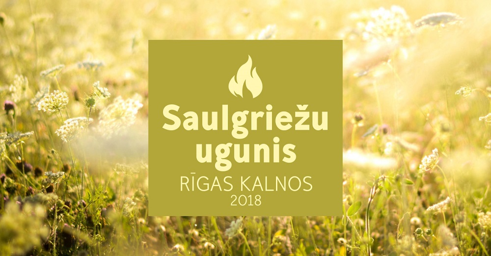 Aicina iedegt Saulgriežu ugunis Rīgas kalnos