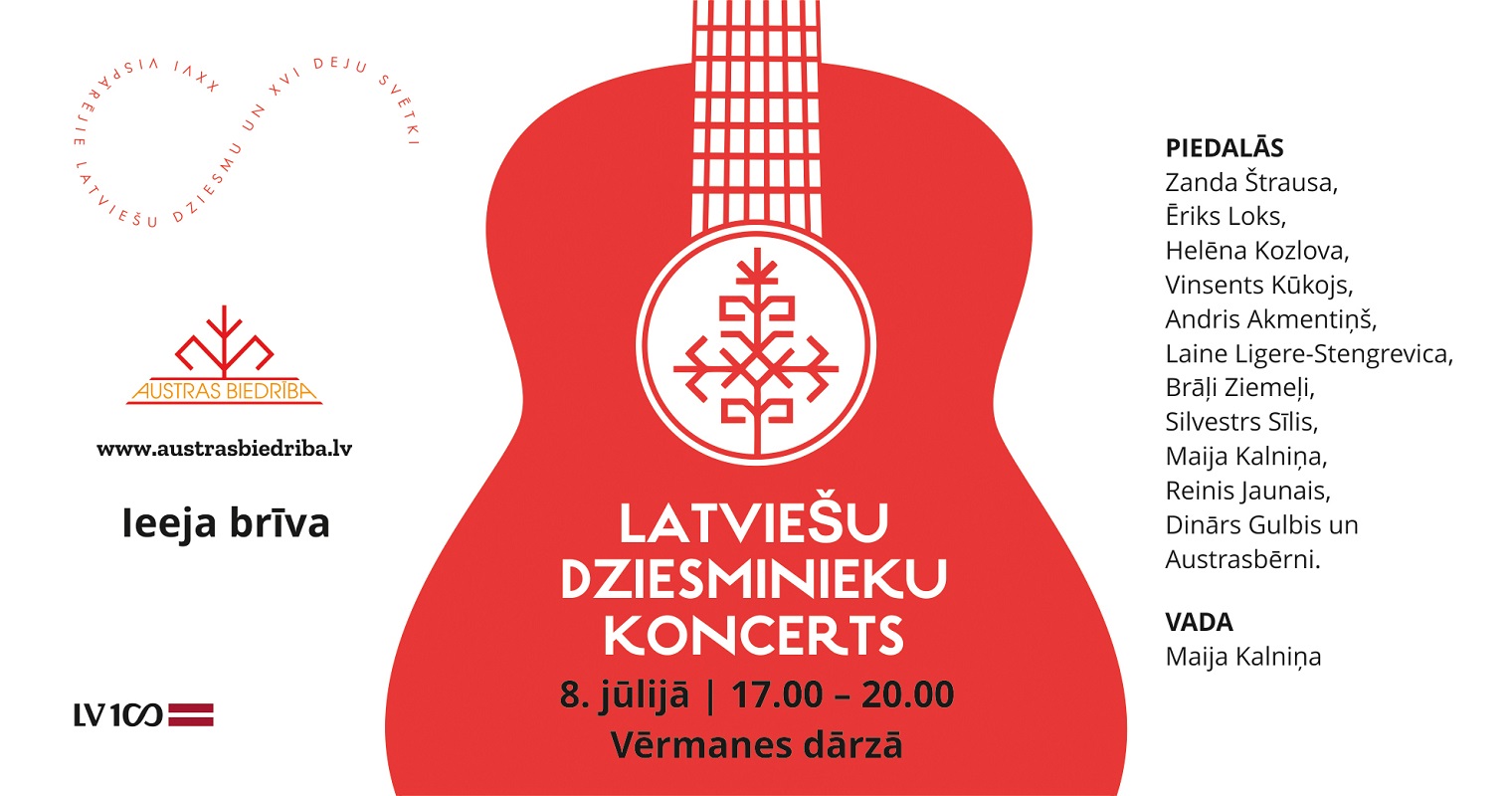 Pirmo reizi Dziesmu svētku programmā arī latviešu dziesminieku koncerti