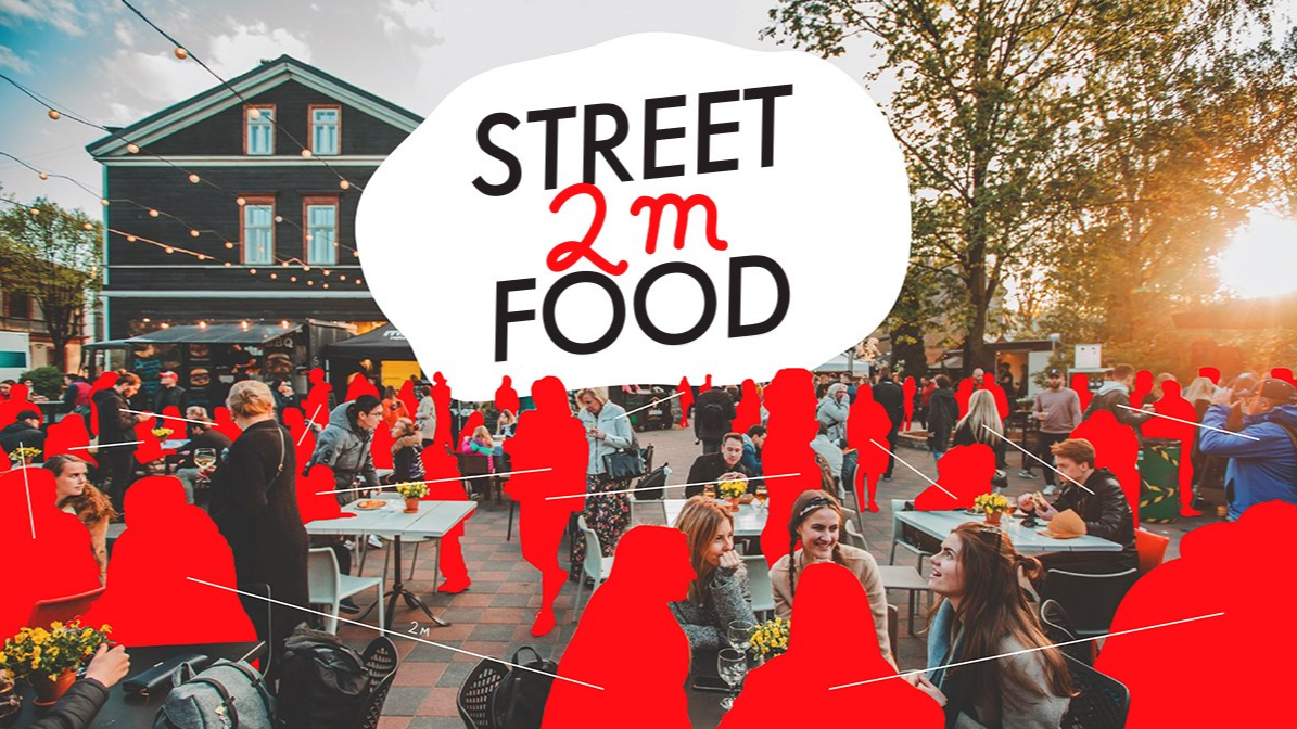 “Street -2m- Food” Kalnciema kvartālā jau no 14. maija