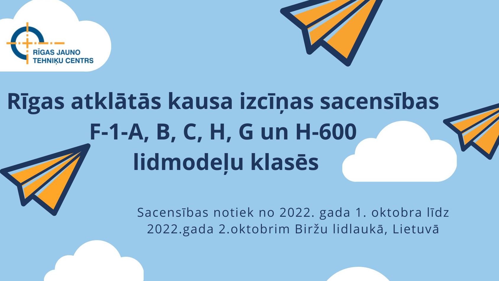 Rīgas atklātās kausa izcīņas sacensības lidmodelismā