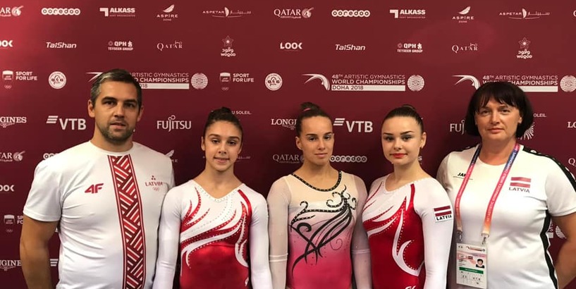 Latvijas sportistes 48. pasaules čempionāta sporta vingrošanā
