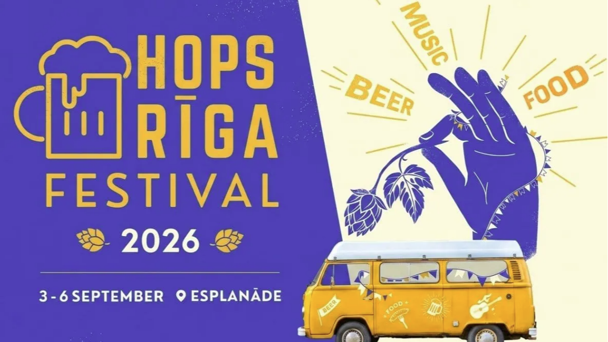 No 3. līdz 6. septembrim Esplanādē norisināsies HOPS Rīga festivāls