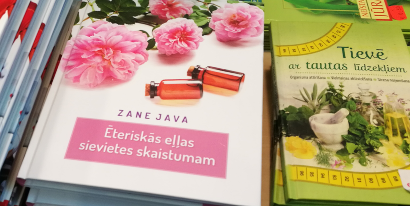 Grāmatas „Ēteriskās eļļas sievietes skaistumam” prezentācija