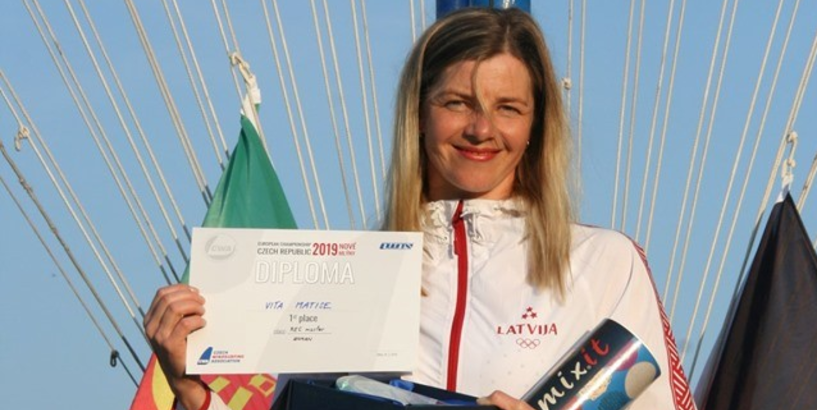 Čehijā noslēdzies Eiropas čempionāts vindsērfinga Raceboard klasē