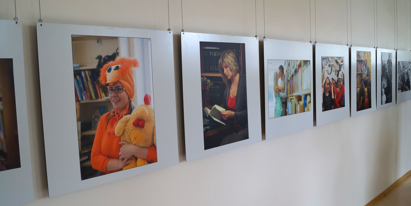 Brēmenē apskatāma Rīgas Centrālās bibliotēkas fotoizstāde  "Viena diena bibliotēkas dzīvē”