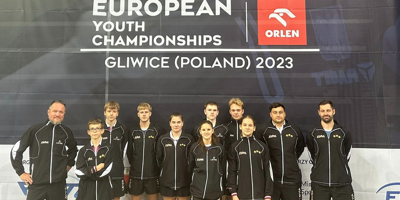 Par Eiropas jaunatnes čempionātu galda tenisā