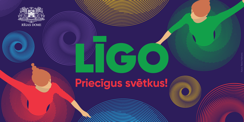 Līgo vakara un Jāņu dienas noskaņas aicina baudīt Rīgas pilsētvidē un iesaistoties kultūras iestāžu rīkotajās aktivitātēs