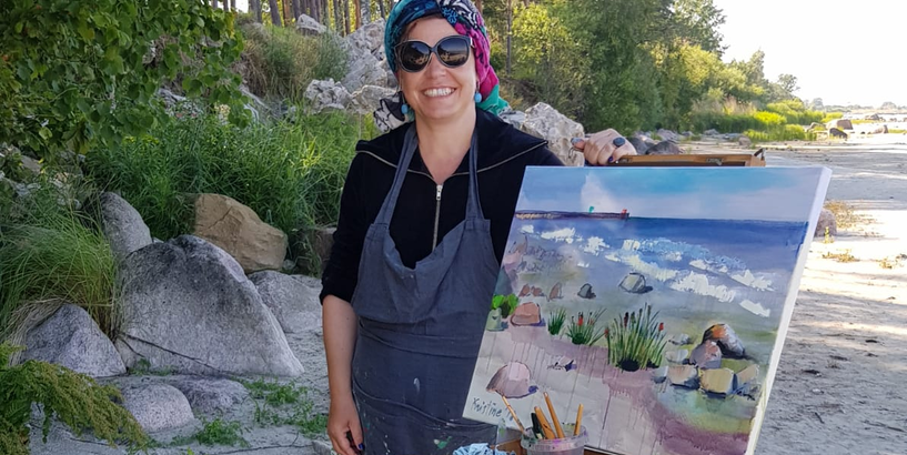 Kristīnes Otersones personālizstāde "REMINISCENCES" Mazajā ģildē