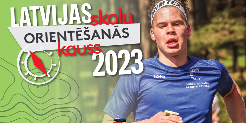 Aicinām pieteikties Latvijas Skolu orientēšanās kausam 2023