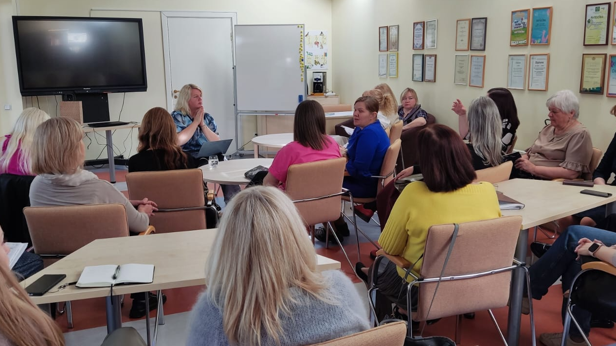 Tikšanās ar programmas “Pirmsskolas skolotājs” direktori