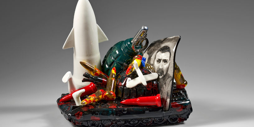 Jura Bergina personālizstāde “Dzīve un mirkļi” Rīgas Porcelāna muzejā