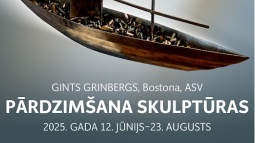 Ojāra Vācieša muzejs aicina uz diasporas tēlnieka Ginta Grinberga izstādi
