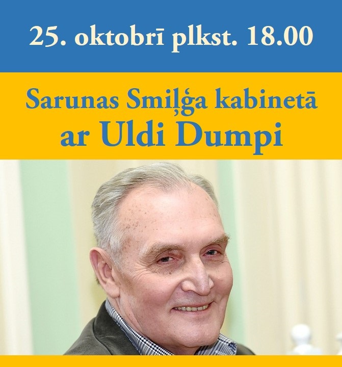 “Sarunas Smiļģa kabinetā” ar aktieri Uldi Dumpi