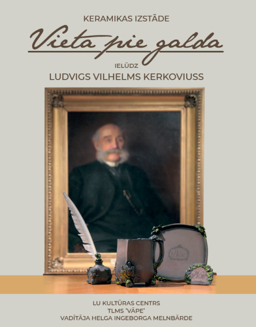 Vieta pie galda. Ielūdz Ludvigs Vilhelms Kerkoviuss 