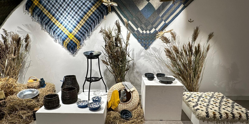  Tautas lietišķās mākslas izstāde “No tīruma”