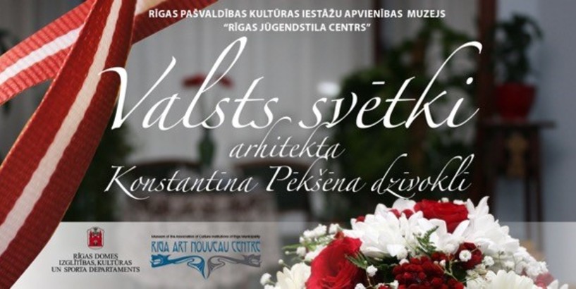 Valsts svētki arhitekta Konstantīna Pēkšēna dzīvoklī