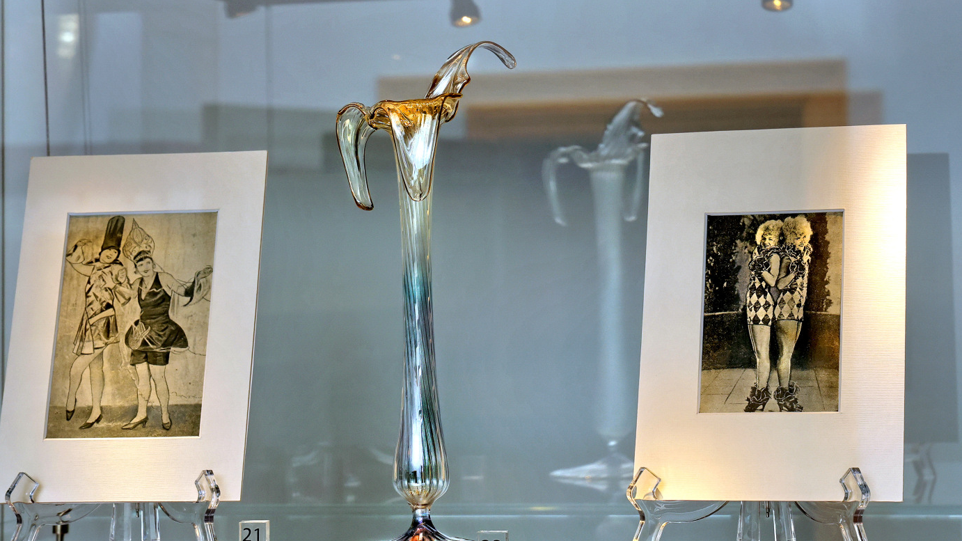 Tikšanās ar izstādes “Venēcijas atspulgi” autori mākslinieci  Aleksandru Čudnovsku