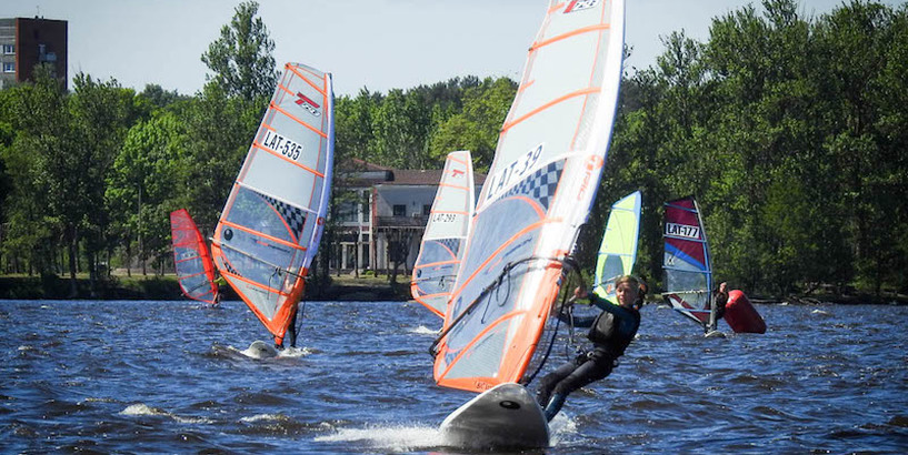 Ķīšezerā notiks "Baltic Challenge Cup" vēja dēļiem