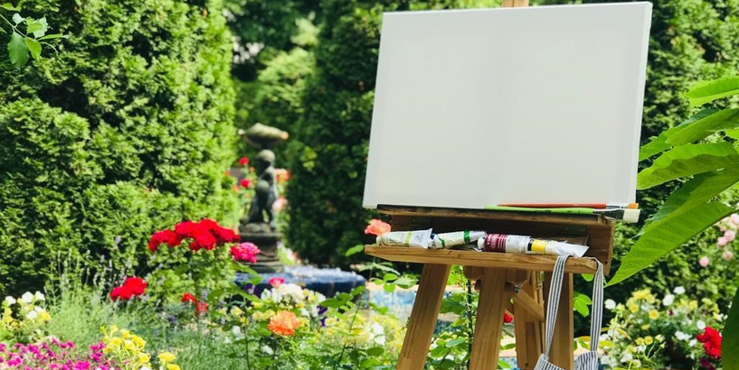 Plenērs Vērmanes dārzā mākslinieces Agnijas Ģērmanes pavadībā