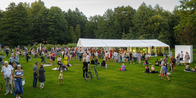 Apkaimes iedzīvotāju satikšanās Nordeķu parkā