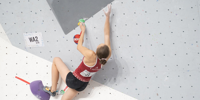 EIROPAS ČEMPIONĀTS JAUNIEŠIEM, Boulderings, Grūtā kāpšana, Francijā