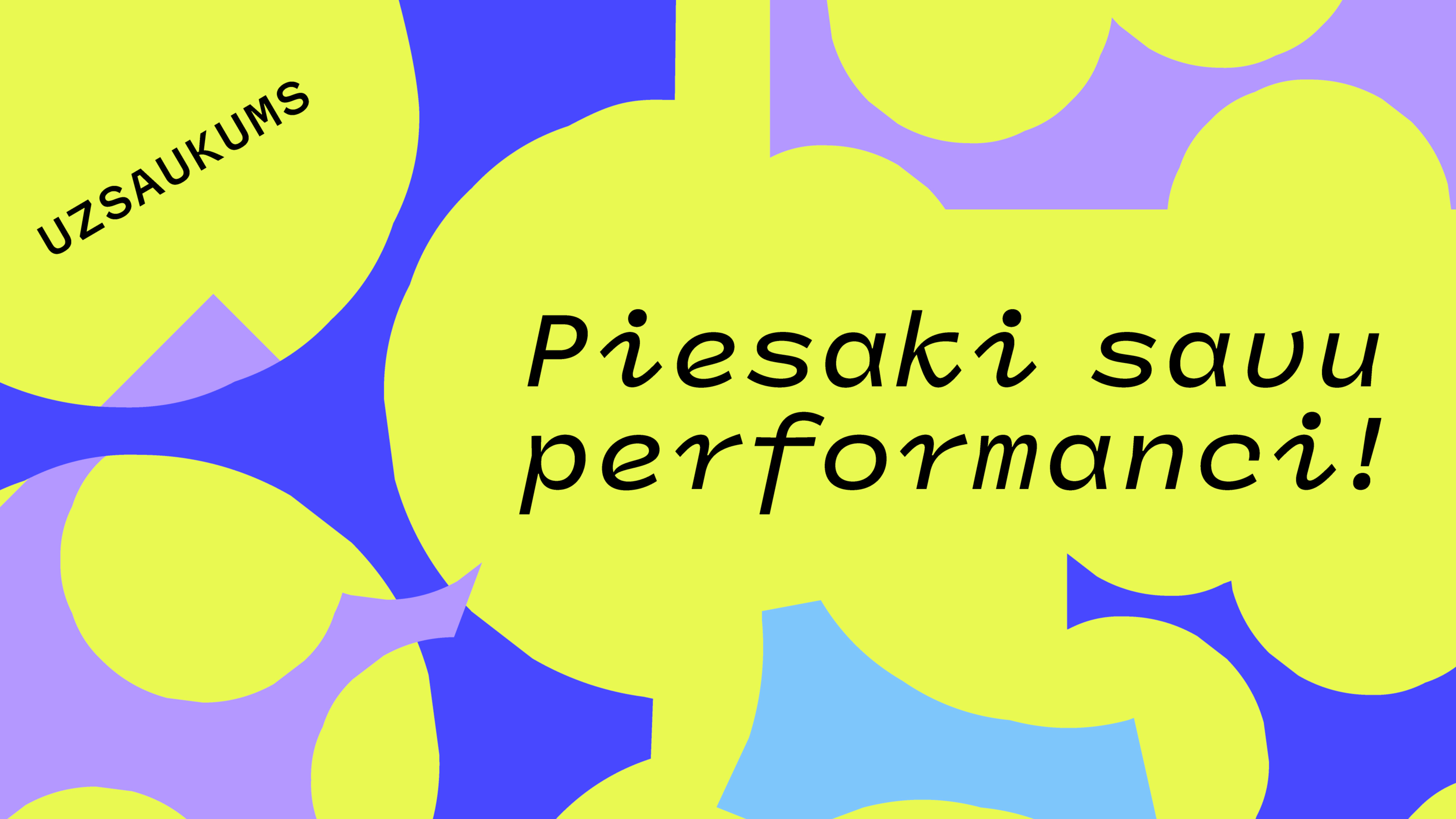 Aicinājums māksliniekiem: piesaki performanci izstādei “Caur manu / tavu logu”
