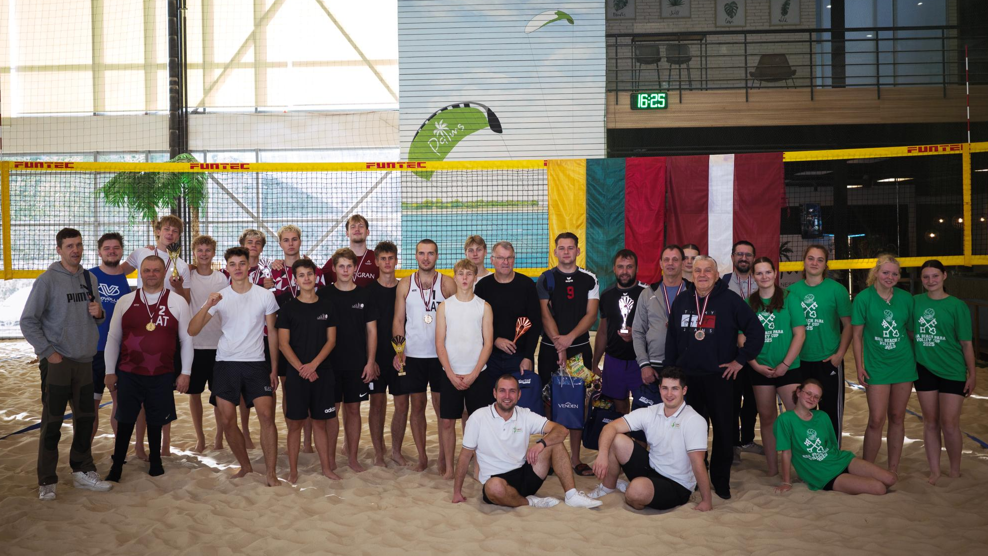 Par starptautisko turnīru “Riga Beach Para Volley Cup 2025”