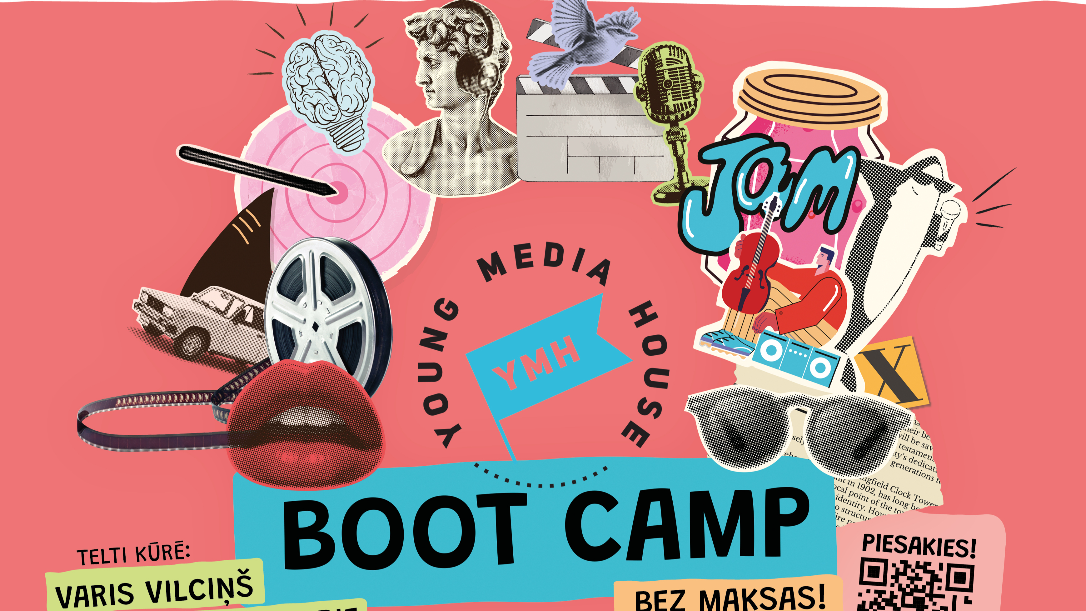 Jauniešus aicina uz radošām, iedvesmojošām un izglītojošām aktivitātēm un koncertiem festivālā Lampa