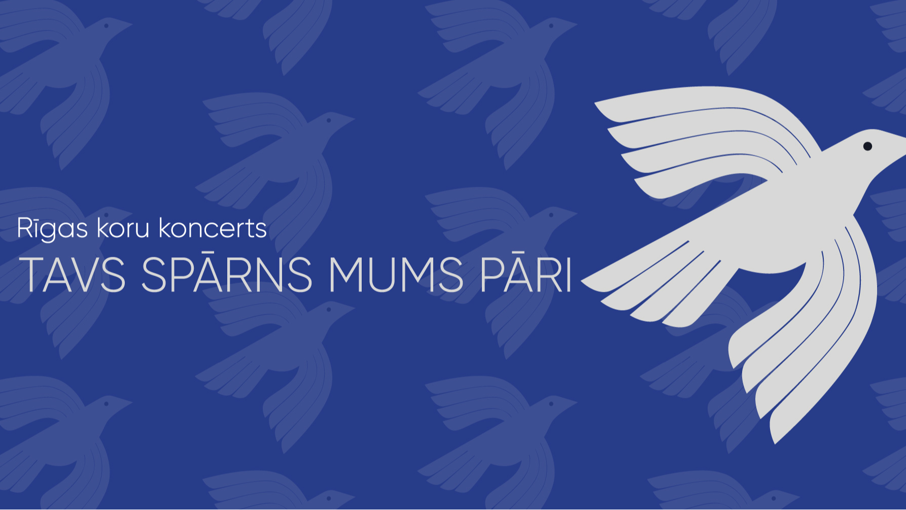 Rīgas jauktie kori aicina uz kora mūzikas koncertu “Tavs spārns mums pāri”