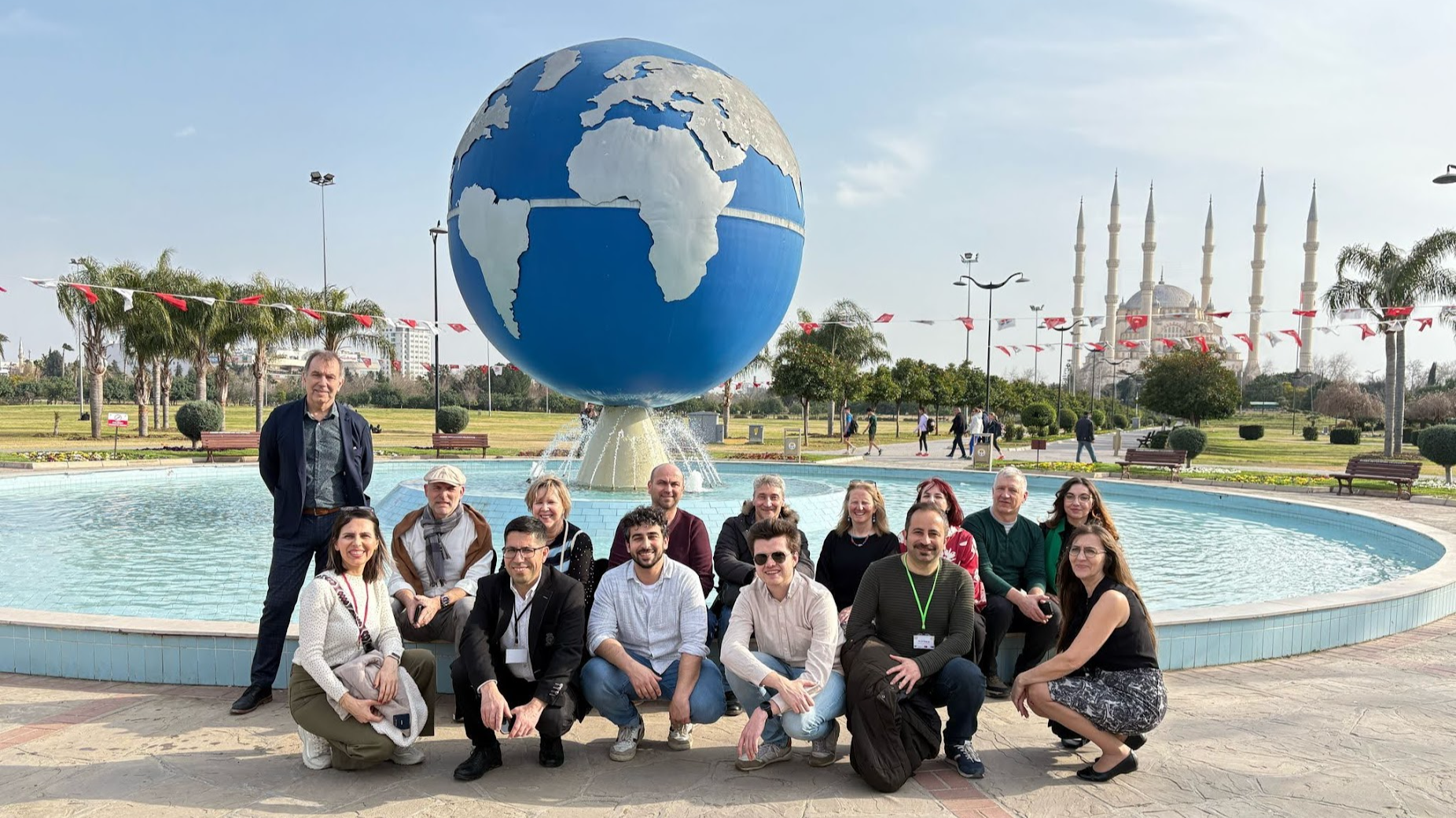 Rīgas 25. vidusskolas skolotāji Erasmus + GIS FOR GIST OF EUROPE projektā