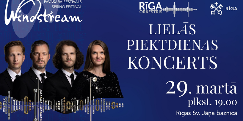  Lieldienu koncerti festivālā "WINDSTREAM" 