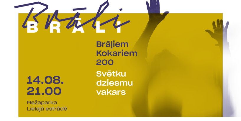 Svarīga informācija svētku dziesmu vakara “BrāliBrāli” apmeklētājiem
