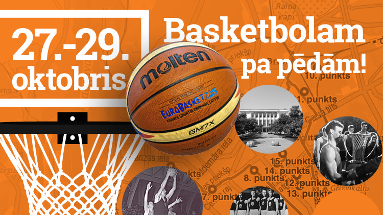 Aicinām piedalīties orientēšanās pastaigā “Basketbolam pa pēdām”