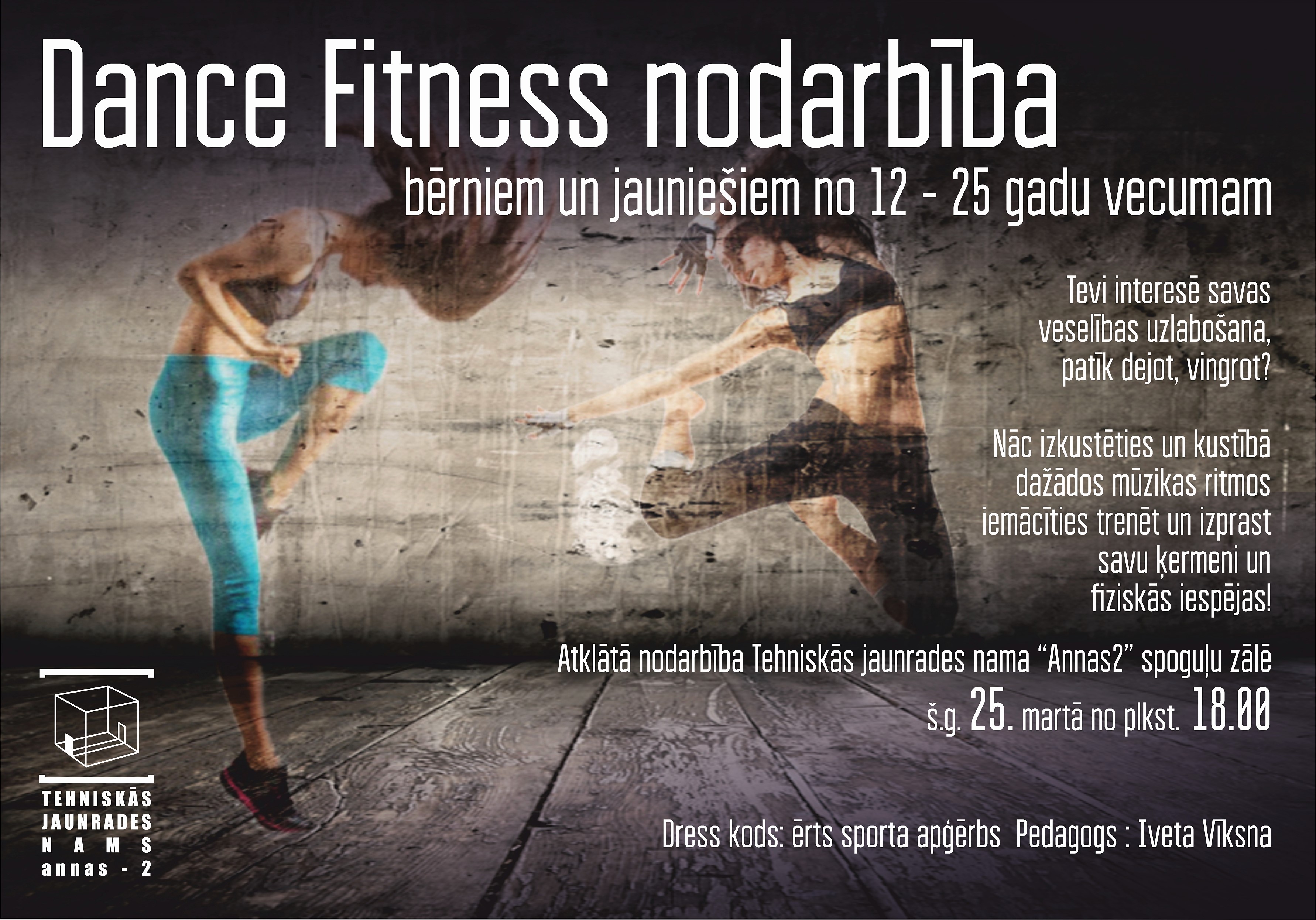Atvērtā Dance Fitness nodarbība