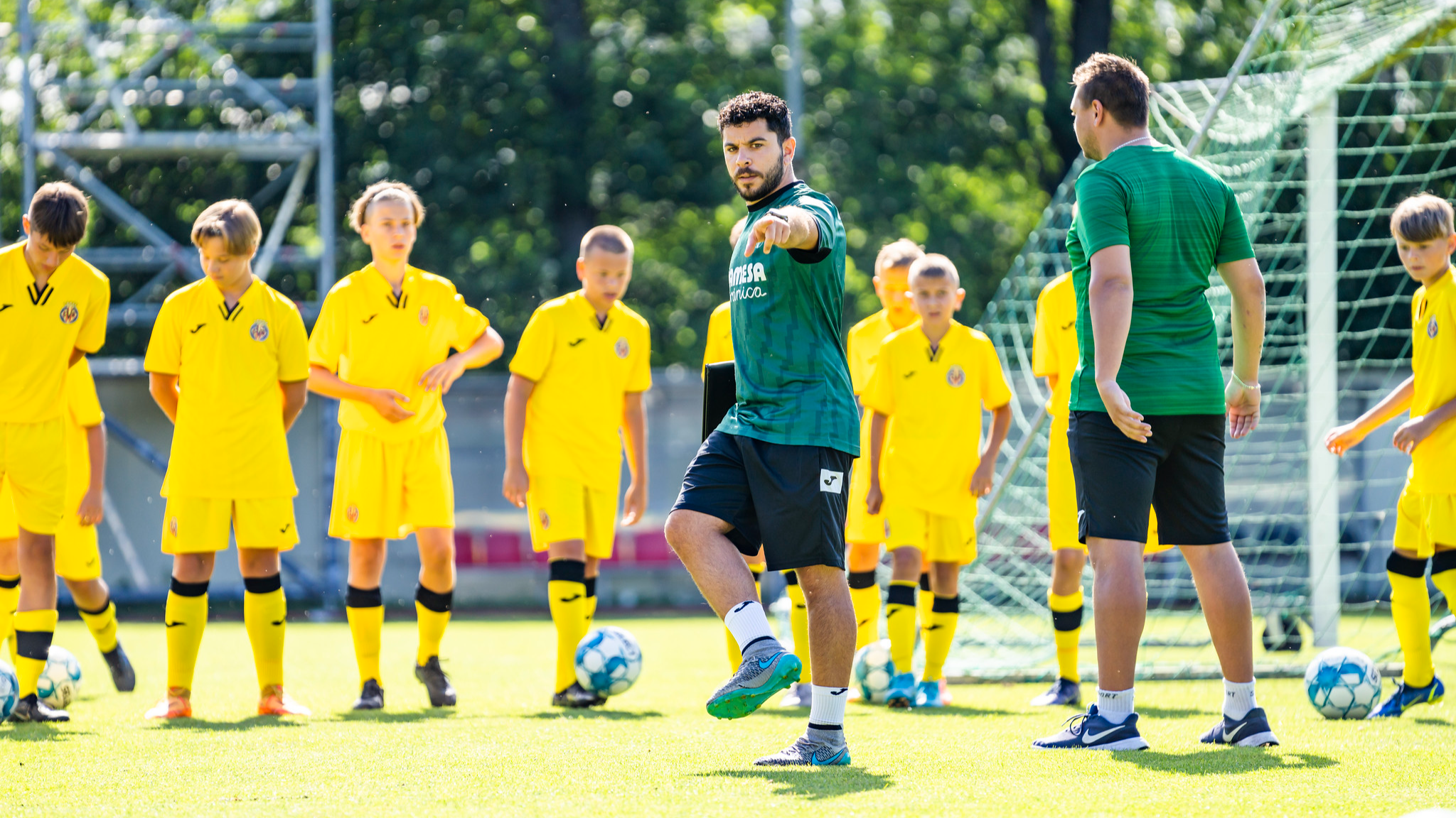 Atvērta reģistrācija futbola aktivitātēm “Villarreal CF Summer Camp”