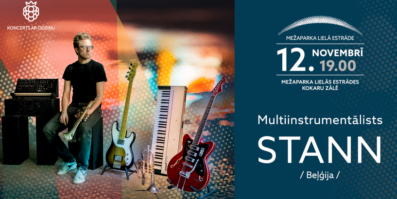 Ar bagātīgu un muzikāli ambiciozu programmu Rīgā koncertēs Beļģijas multiinstrumentālists STANN