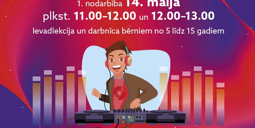  Mežaparka Lielajā estrādē notiks radošās nodarbības bērniem