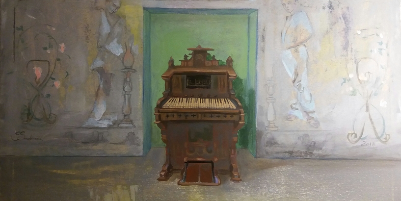 Mākslinieču apvienības “4elementi” gleznu izstāde “Mīlestības krāsas”