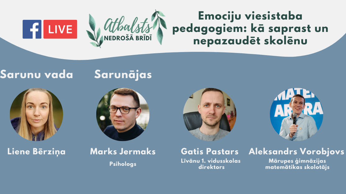 Tiešsaistes saruna pedagogiem: kā saprast un nepazaudēt skolēnu