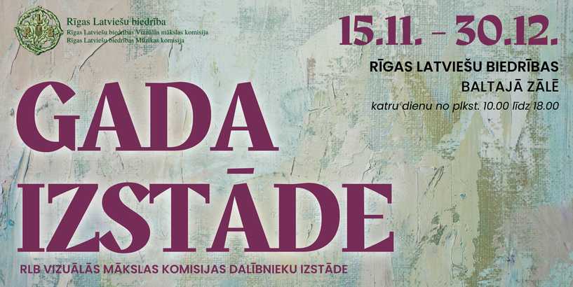 Rīgas Latviešu biedrībā atklāj “Gada izstādi”