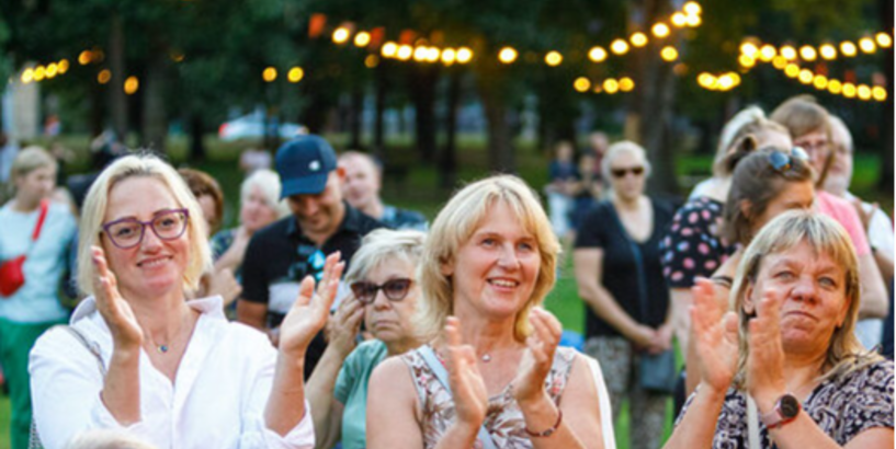 Nordeķu prieka mirkļu parks. Apkaimes cilvēku satikšanās