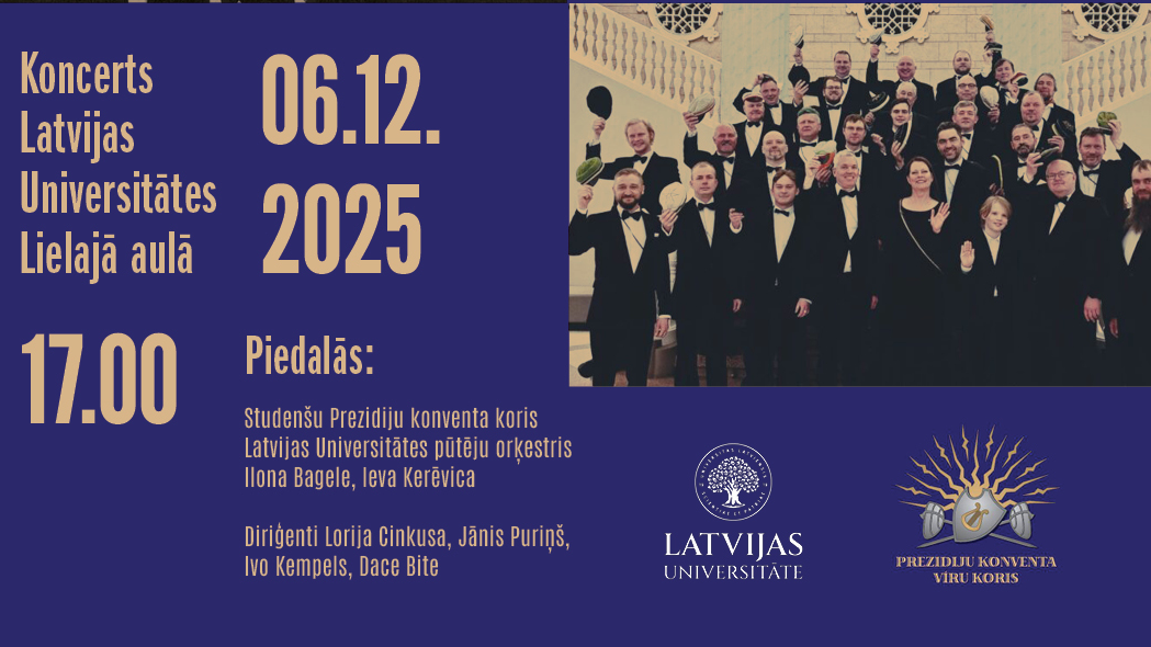 Prezidiju Konventa Vīru koris svin 100!