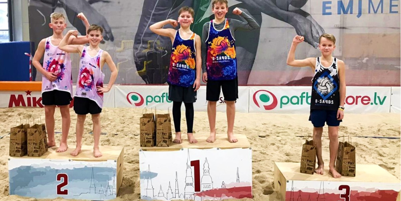 O-SANDS Jauniešu kauss – U14 2.posms rezultāti