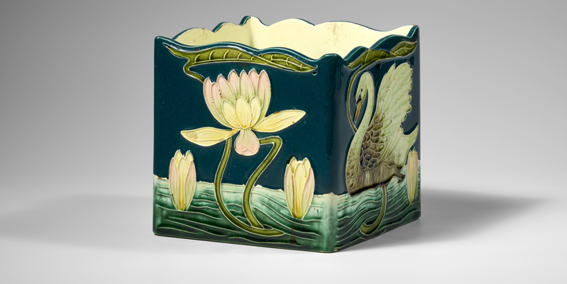 Izstāde “Ūdensrozes” muzejā “Rīgas Jūgendstila centrs”