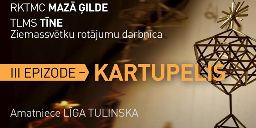 Ziemassvetki rotājumu darbnīca. 3. epizode "Kartupelis"
