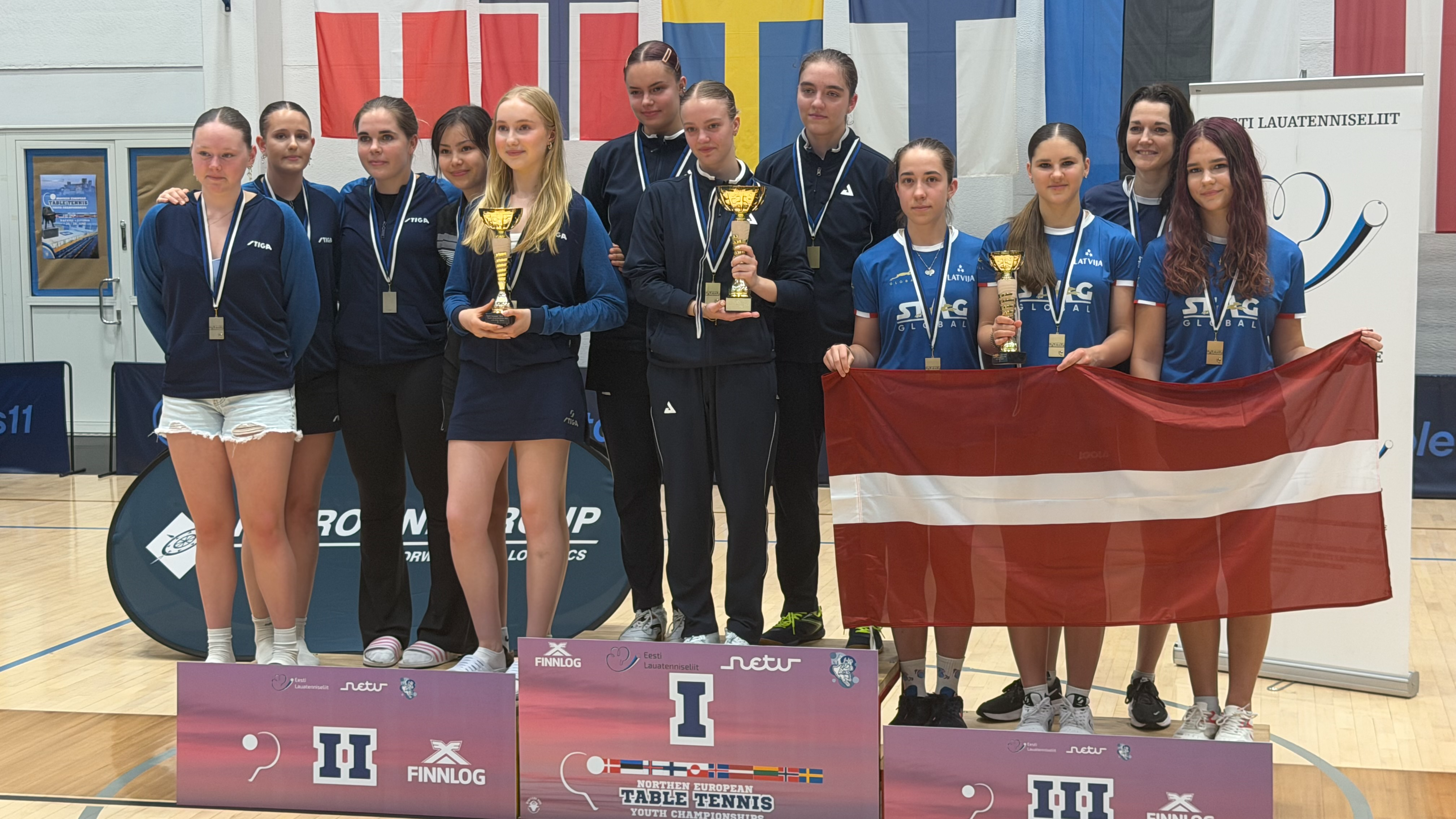 Latvijai divas bronzas medaļas Ziemeļvalstu jaunatnes čempionātā Rakverē, Igaunijā