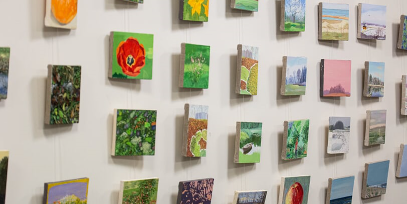 Ainavu gleznošanas darbnīca ar Dagni Ventiņu