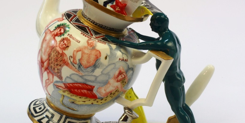 Jura Bergina personālizstāde “No Ābela līdz Kainam”