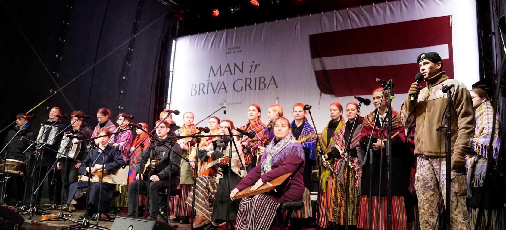 Spēka dziesmas Strēlnieku laukumā