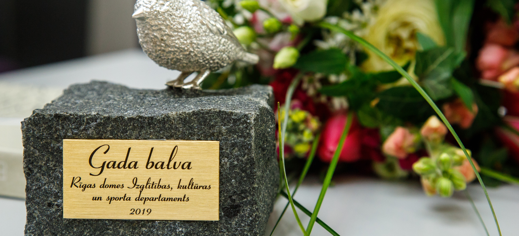 RīgaTV24 raidījuma "Baltais zvirbulis 2019" Rīgas pašvaldības gada balva kultūrā" ieraksts